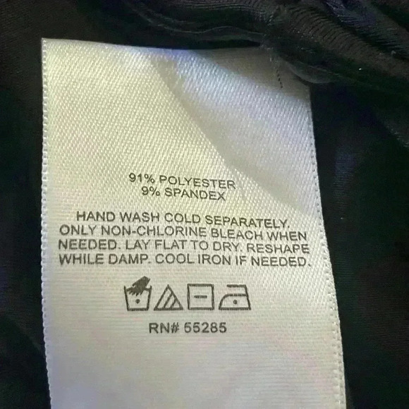 Express NWT Strapless Wide Leg Jumpsuit Black Size Small - Picture 13 of 14